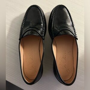 Leather J. Crew loafers